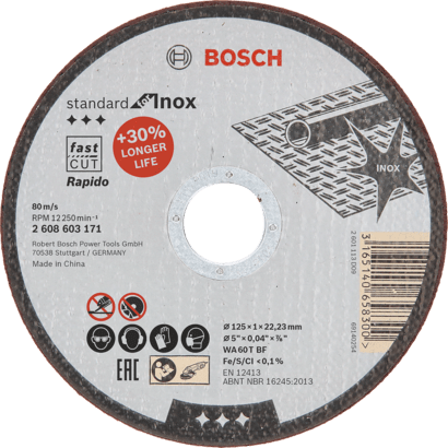 Bosch Professional — DISQUE À TRONÇONNER INOX Ø 115mmX1