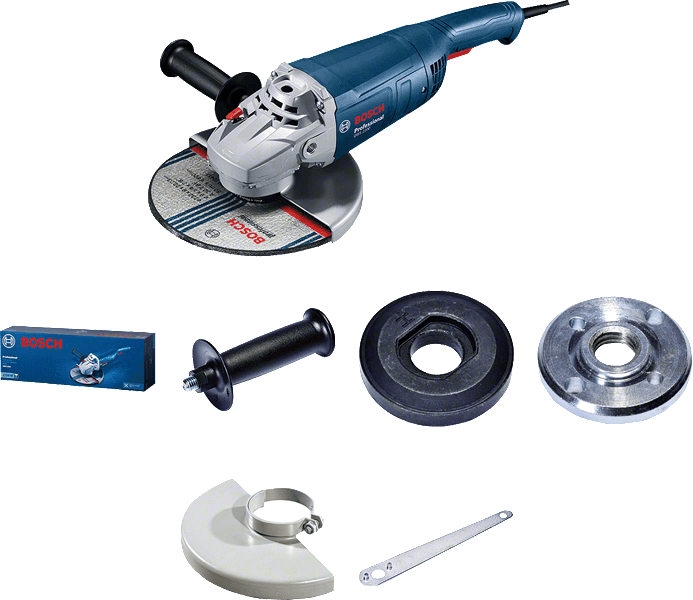 Bosch Professional — Meuleuse angulaire à 2 mains (22-230) Bosch GWS 2200 PROFESSIONAL