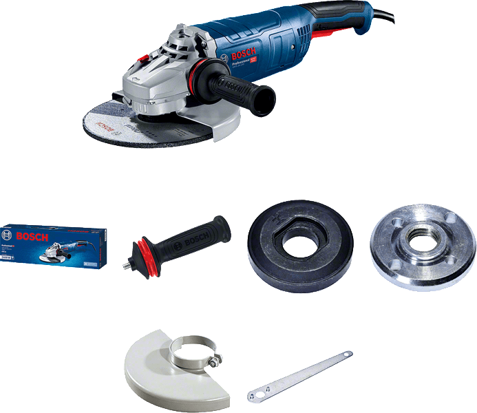 Bosch Professional — Meuleuse angulaire à 2 mains Bosch GWS 24-180 Professional