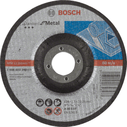 Bosch Professional — DISQUE À TRONÇONNER METAL Ø 125mm X 2,5