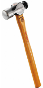 FACOM — Marteau de mécanicien tête boule 430 grammes - manche Hickory emmanchement "haute sécurité" coin acier. D (mm) : 31 - l (mm) : 322l1 (mm) : 104manche : 210.MHB09 Facom - 202h.1américain Hickory 1lb