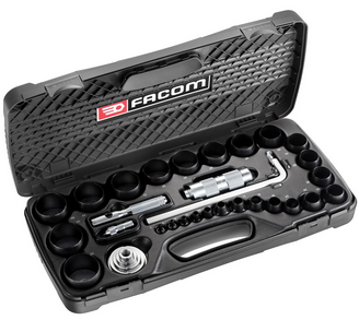 FACOM — Coffret d'emporte-pièces pour joints, 26 pièces, pour la maintenance.