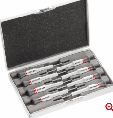 FACOM — Coffret de 8 tournevis de précision Micro-Tech à lame remplaçable fente Phillips - FACOM france - AE.J1