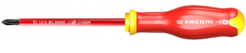 FACOM — Tournevis Protwist PH 0 x 75, isolé 1 000 V.