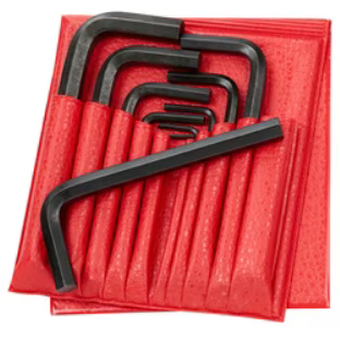 FACOM — Jeu de 10 clés mâles 6 pans en trousse mm
