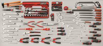 FACOM — Sélection mécanique générale de 142 outils avec coffre 2 tiroirs BT.62A