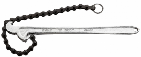 FACOM — Clé à chaîne - double effet diamètre 60 à 114 mm 2-4'"