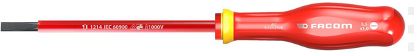 FACOM — Tournevis PROT2 elec 3.5x100 1000 V