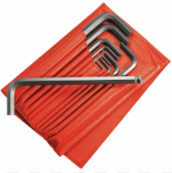 FACOM — Jeu de 12 clés mâles longue tête sphérique - mm - 6 pans en trousse