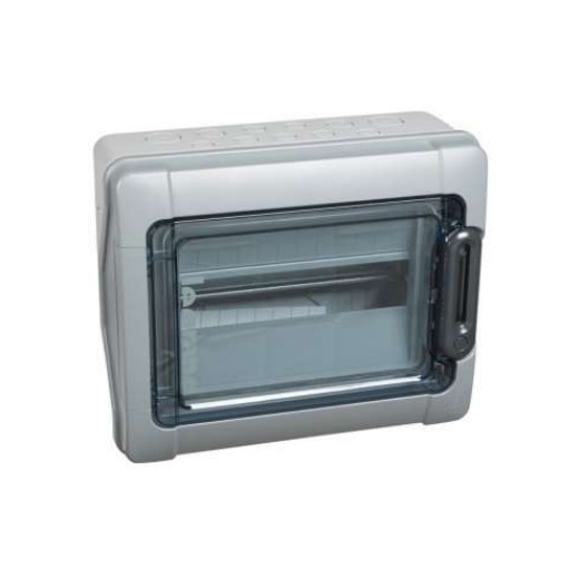 Legrand — coffret / Armoires PLEXO³ - IP65 - IK09 - 1 rangée - 12 modules (12 modules