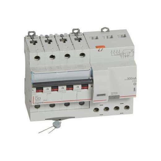 Legrand — DX3 4P C63 6000A AC 300MA 7M