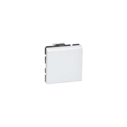 Legrand — Poussoir 6A 250V~ Mosaic 2 modules - blanc