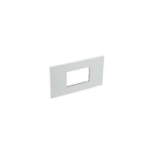 Legrand — 3 MOD PLAQ SQ SOFT ALU
