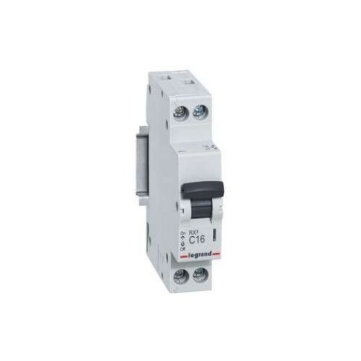 Legrand — RX3 DISJ 1P+NG C16 4500A 1MOD