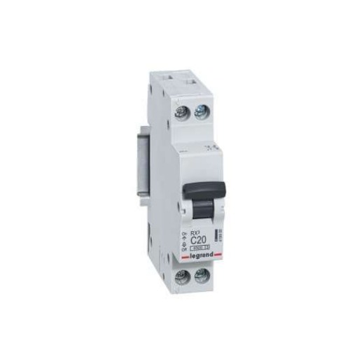 Legrand — RX3 DISJ 1P+NG C25 4500A 1MOD