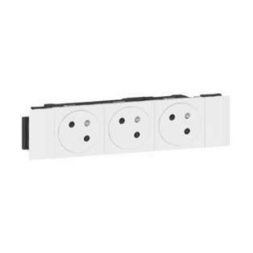 Legrand — PRMOSAIC 3X2P+T CLIP DIRECT