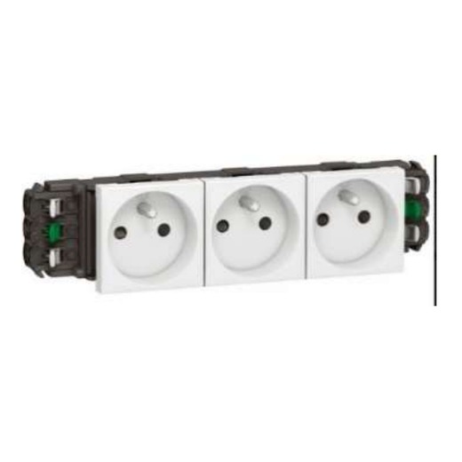 Legrand — PRMOSAIC 3X2P+T DLP F/B
