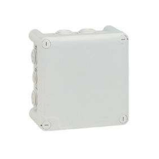 Legrand — Boîte de dérivation carrée Plexo dimensions 130x130x74mm - gris RAL7035