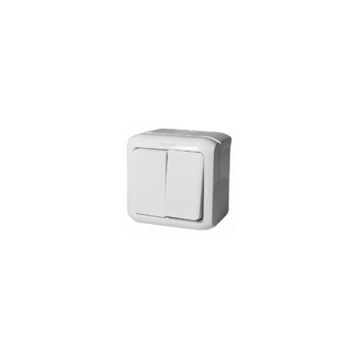 Legrand — DOUBLE ALLUMAGE 10AX BL IP44