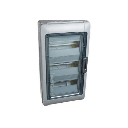 Legrand — coffret Armoires PLEXO³ - IP65 - IK09 - 3 rangées - 12 modules (36 modules