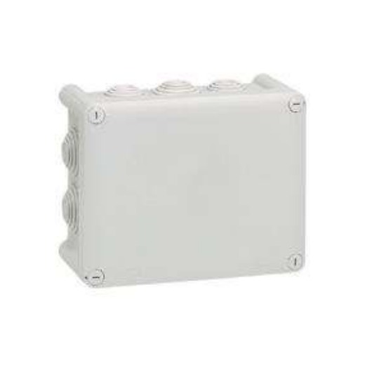 Legrand — Boîte de dérivation rectangulaire Plexo dimensions 155x110x74mm - gris RAL7035