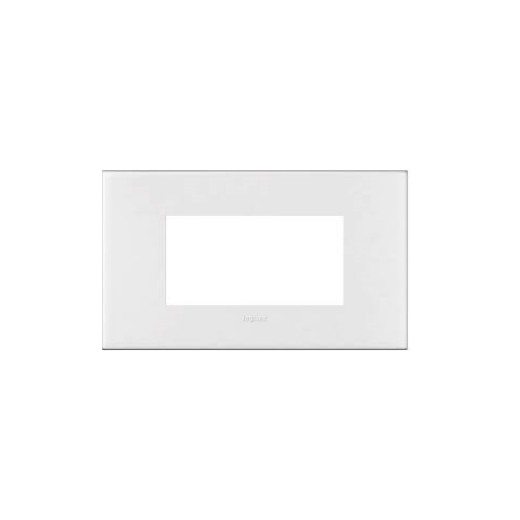 Legrand — 6 MOD PLAQ SQ SOFT ALU