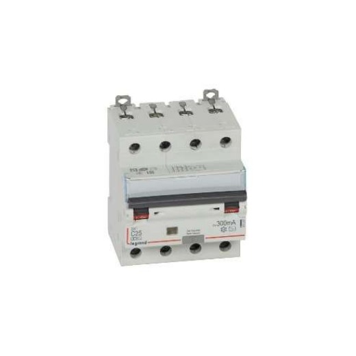 Legrand — DX3 4P C25 6000A AC 300MA 4M