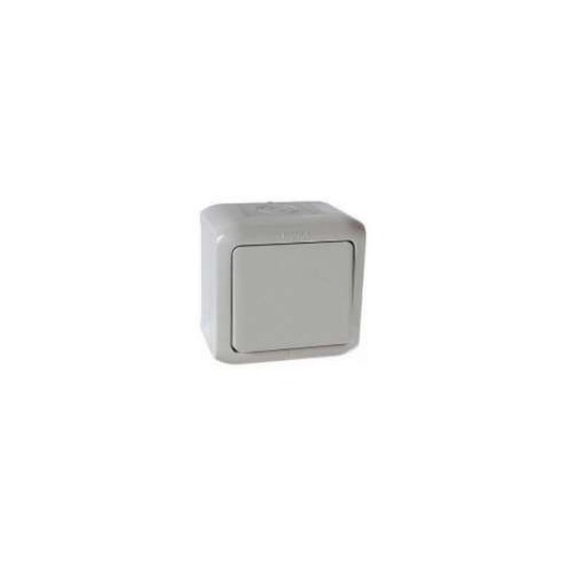 Legrand — BOUTON POUSSOIR GRIS IP44