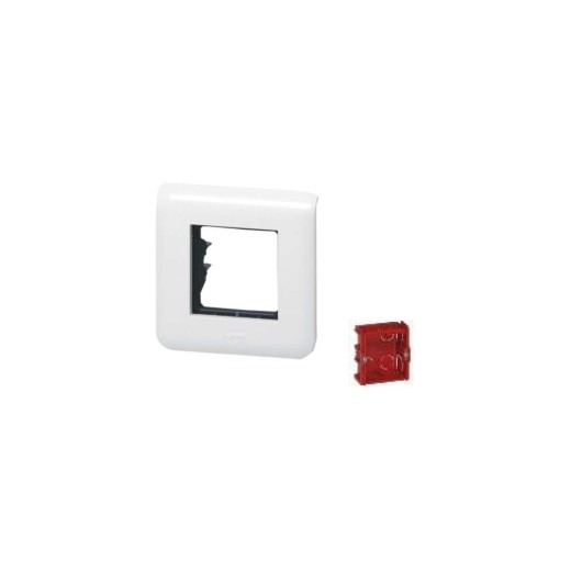 Legrand — Plaque Mosaic 2 modules - blanc
