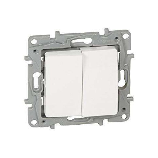 Legrand — DOUBLE V-V 10AX BLANC