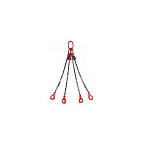 Yale — ELINGUE A CHAINE 4 BRINS GRADE 80- CAPACITE 11 200 KG- DIAMETRE CHAINE 13 MM